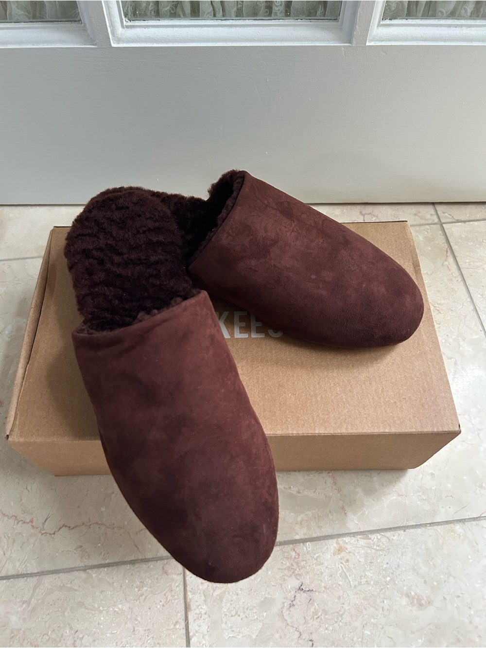 Tkees Ines Shearling Mules